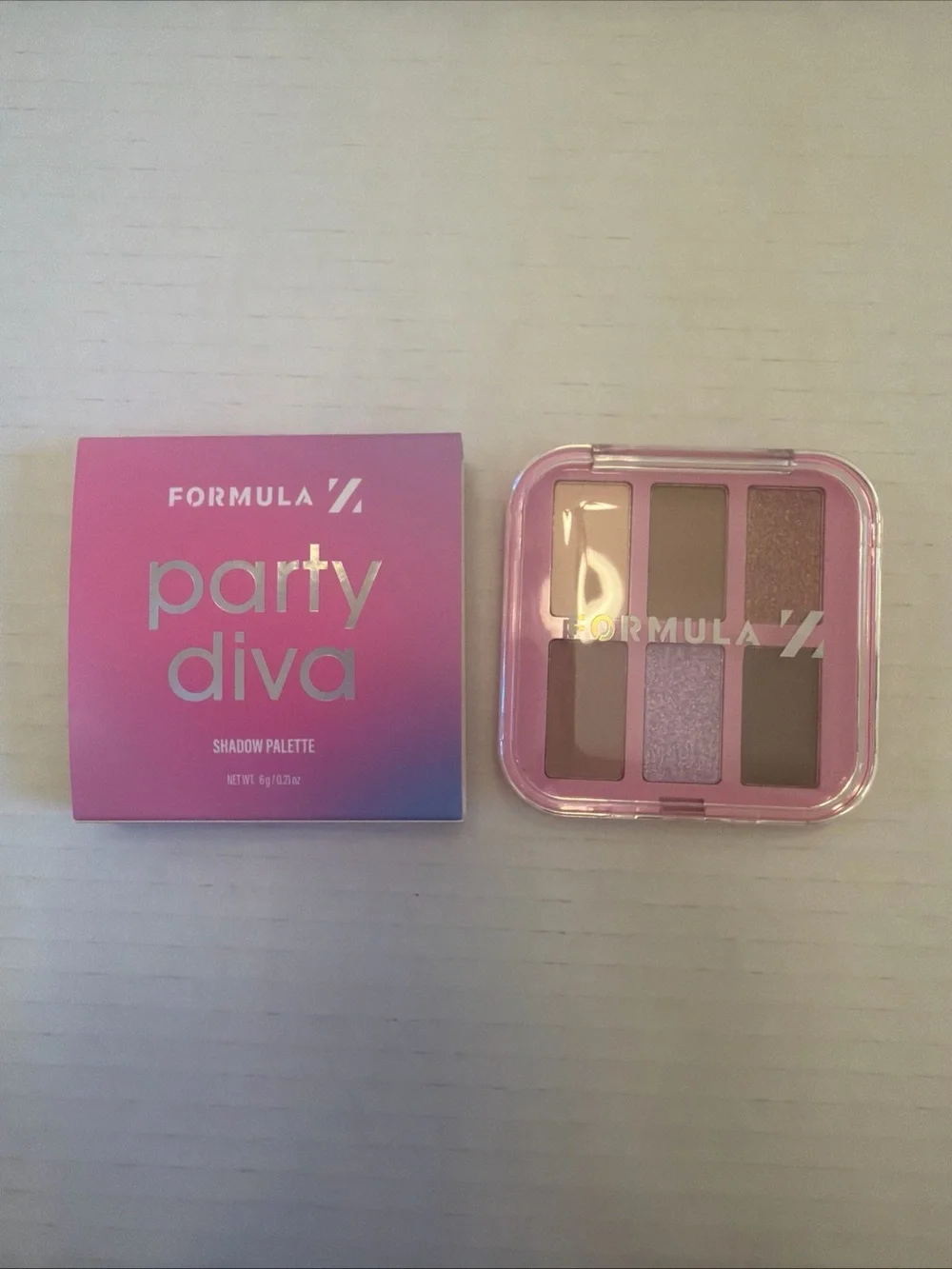 Formula Z Party Diva Eyeshadow Palette - Pink Neutral Shades